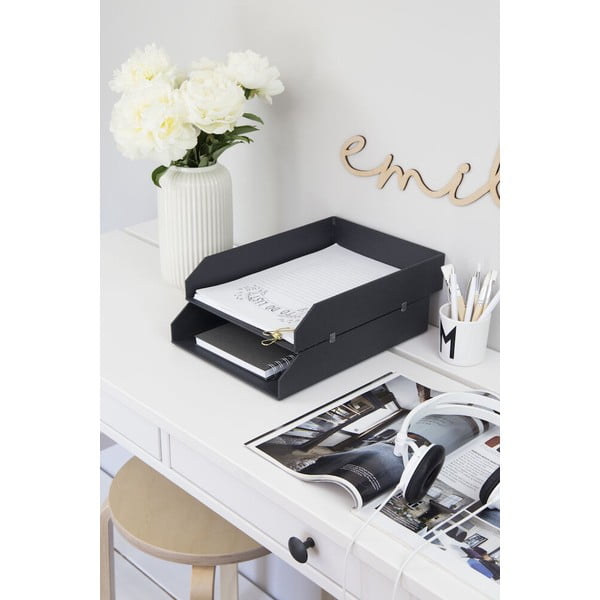 Kartonové organizéry na dokumenty v sadě 2 ks Hakan – Bigso Box of Sweden-image-1