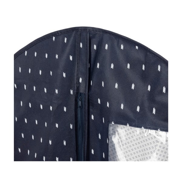Tmavě modrý závěsný obal na oblečení Compactor Kasuri Range, délka 137 cm-image-4