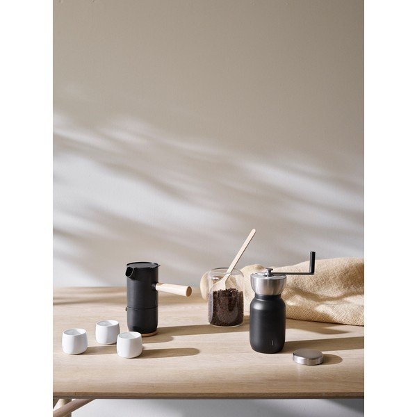Černá moka konvička z nerezové oceli 250 ml Collar – Stelton-image-3