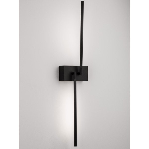 Černé kovové LED nástěnné svítidlo s ohybatelnou konstrukcí Raccio – Nova Luce-image-3