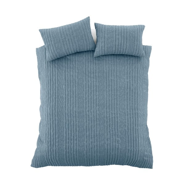 Modré povlečení na dvoulůžko 200x200 cm Tamba Stripe – Pineapple Elephant-image-2