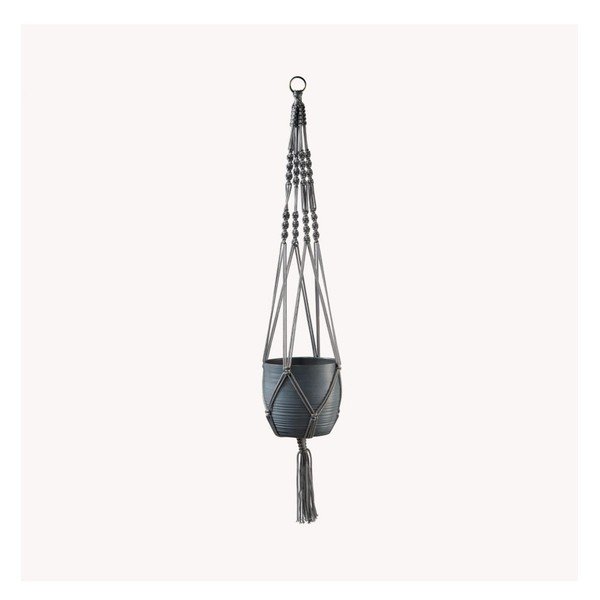 Šedý závěsný systém na květináč Big pots, délka 90 cm-image-1