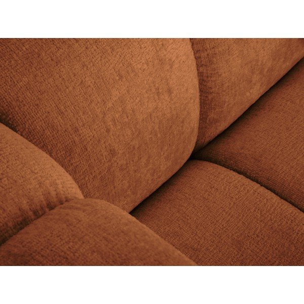 Pohovka v měděné barvě 228 cm Lupine – Micadoni Home-image-1