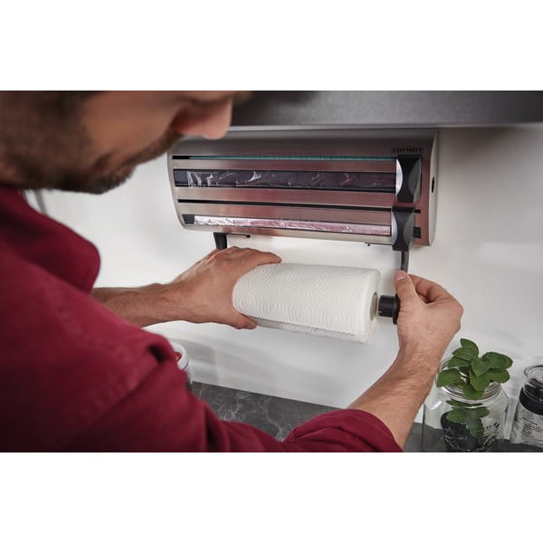 Nástěnný držák na kuchyňské role a potravinové fólie LEIFHEIT Parat Royal-image-4