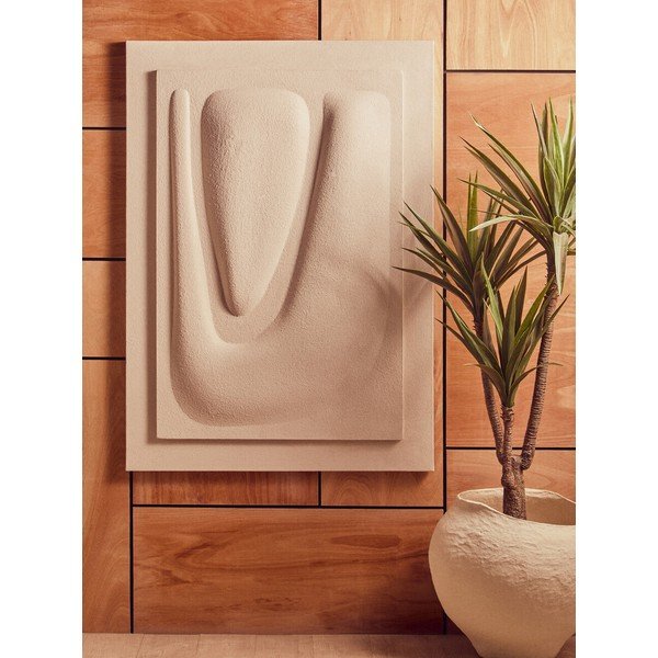3D obraz s rámem/na plátně 100x140 cm Astratto – Premier Housewares-image-1