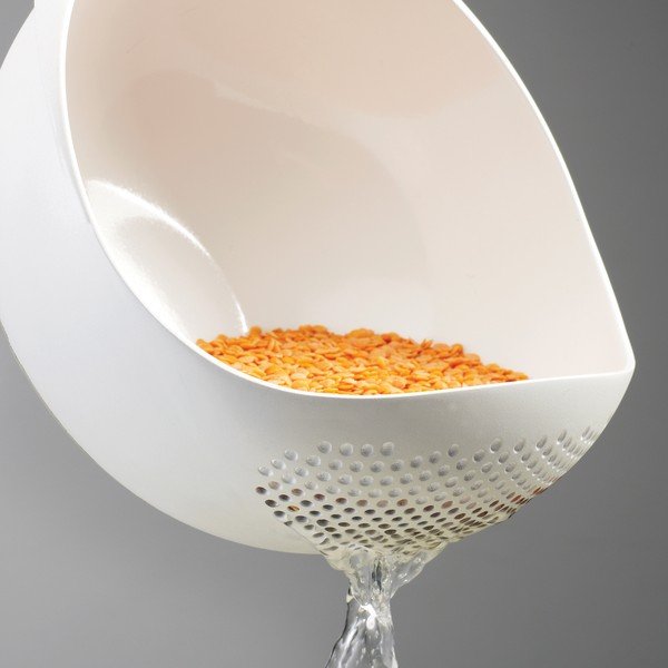 Zelená mísa s cedníkem Joseph Joseph Prep&Serve, délka 29 cm-image-2