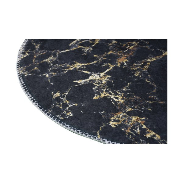 Šedý kulatý koberec ø 160 cm - Vitaus-image-2