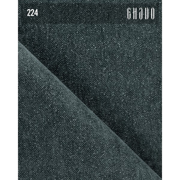 Modrá žinylková rohová pohovka (levý roh/s lenoškou) Chevi – Ghado-image-4