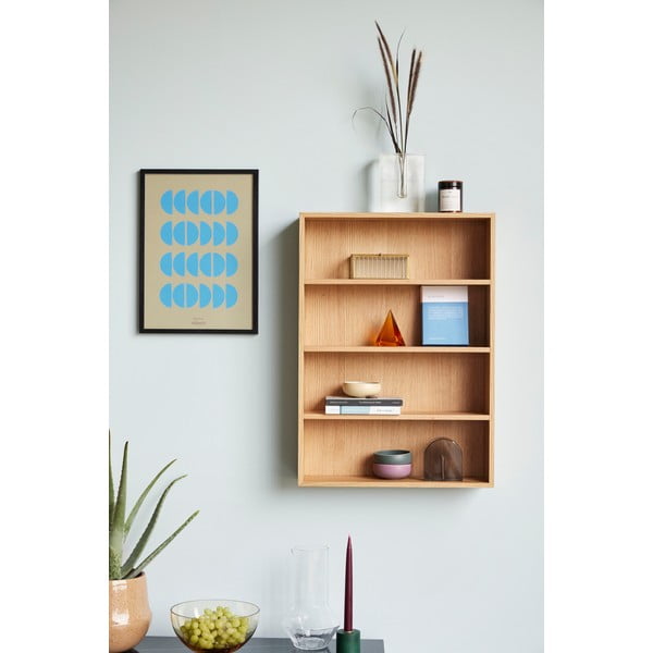 Patrová police z dubového dřeva Cubbie – Hübsch-image-1