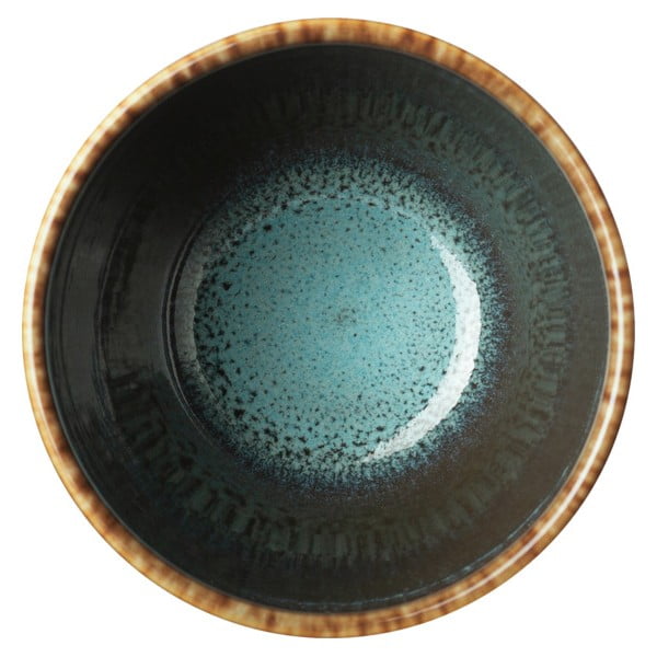 Tyrkysovo-hnědý kameninový hrnek Villeroy & Boch Like Lave, 400 ml-image-2