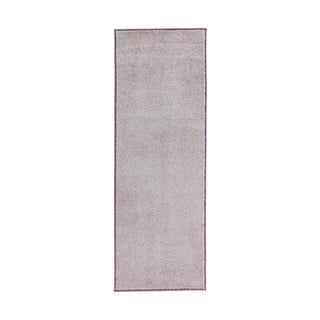 Růžový běhoun Hanse Home Pure, 80 x 400 cm