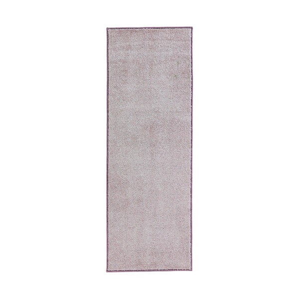 Růžový běhoun Hanse Home Pure, 80 x 300 cm