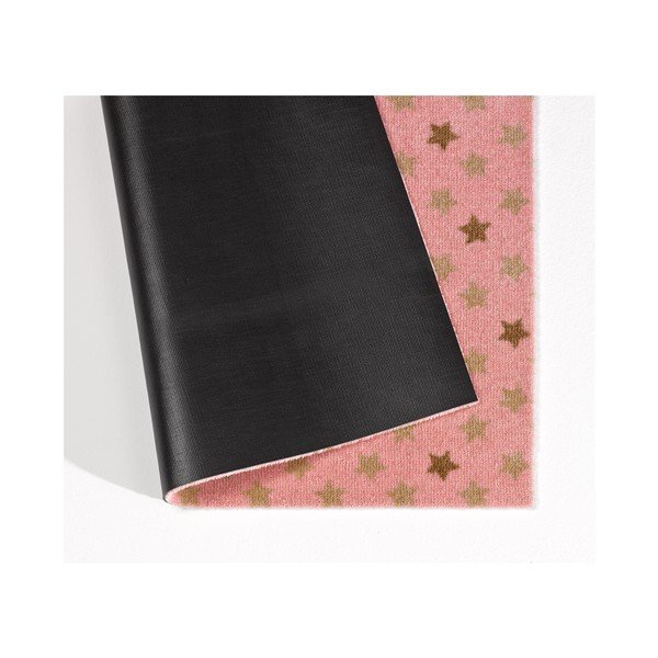 Růžová rohožka Zala Living Design Star Pink, 50 x 70 cm-image-1