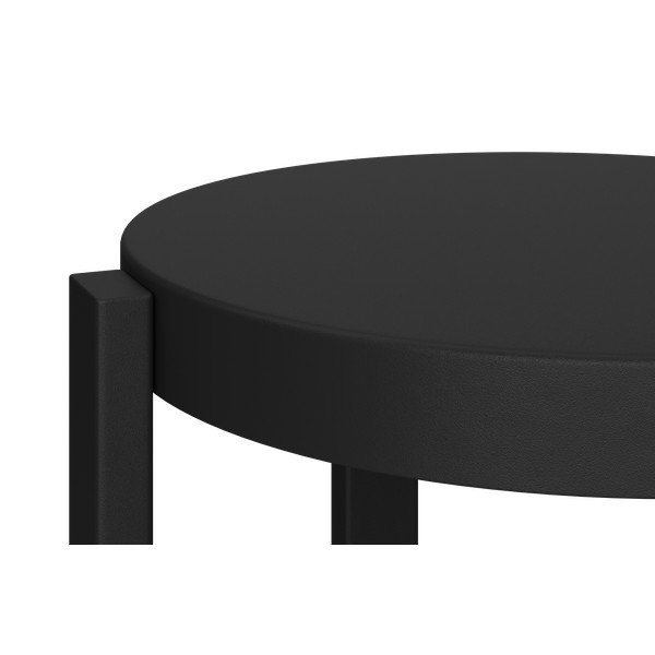 Černá ocelová stolička Doon – noo.ma-image-2