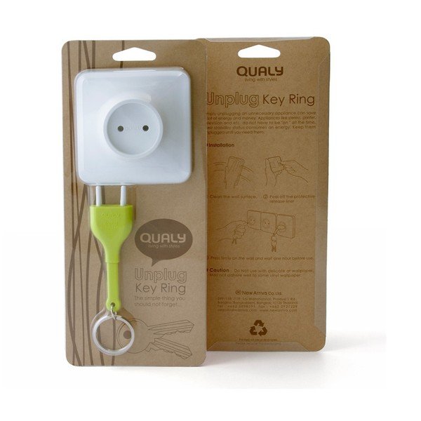 Set 2 věšáků Unplug, bílý-image-4