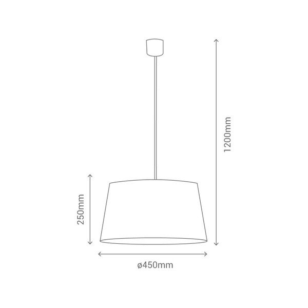 Růžové závěsné svítidlo SULION Lines-image-2