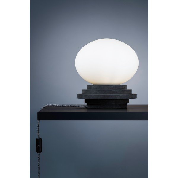 Bílo-šedá stolní lampa Amfi - Markslöjd-image-1