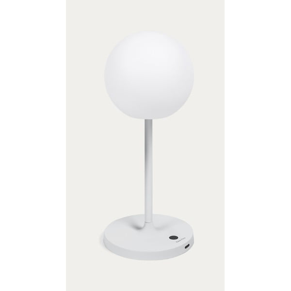 LED přenosné venkovní svítidlo na dálkové ovládání/stmívatelné na USB ø 16 cm Dinesh – Kave Home-image-2