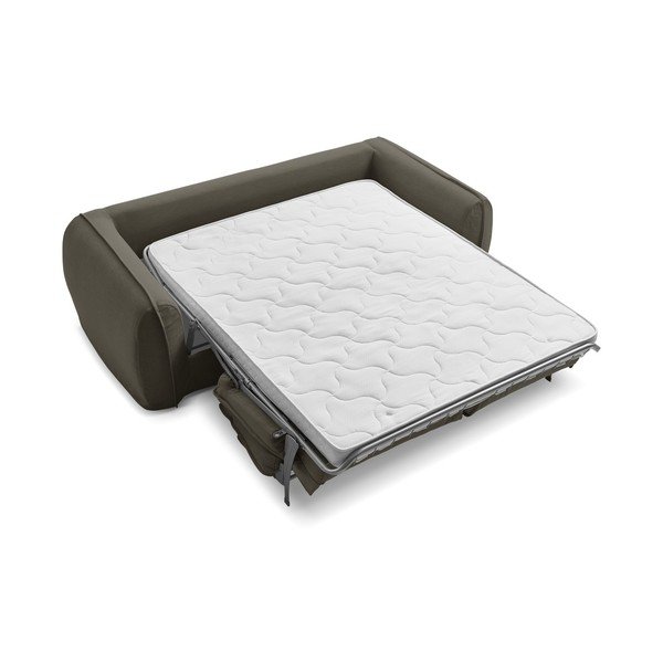 Taupe pohovka na každodenní spaní/rozkládací 236 cm Archimede – Bobochic Paris-image-4