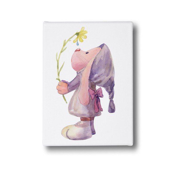 Obraz Mr. Little Fox Bunny with Flower