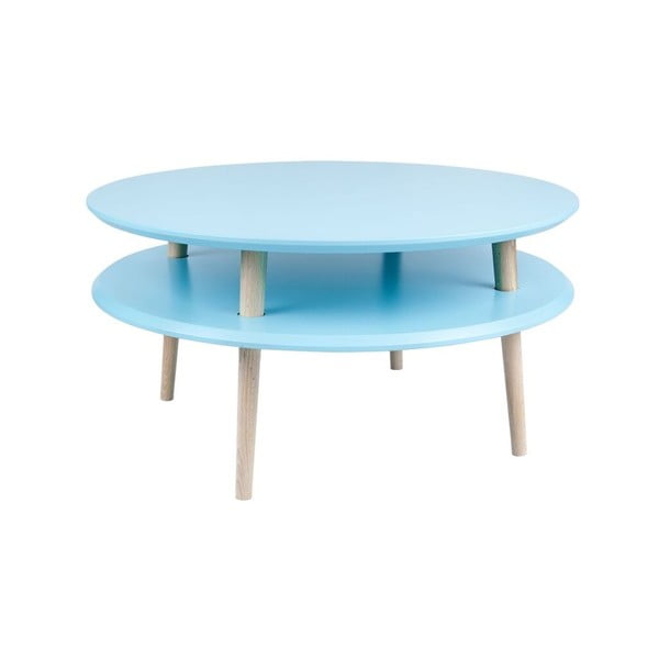 Konferenční stolek UFO 35x70 cm, modrý