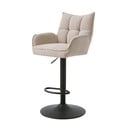 Krémové barové židle s nastavitelnou výškou v sadě 2 ks Marilla – Unique Furniture