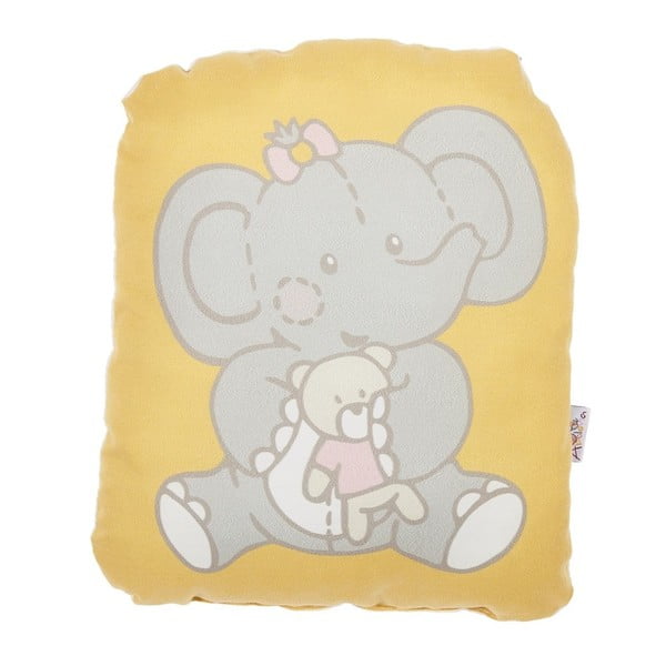 Dětský polštářek s příměsí bavlny Mike & Co. NEW YORK Pillow Toy Caretto, 22 x 27 cm