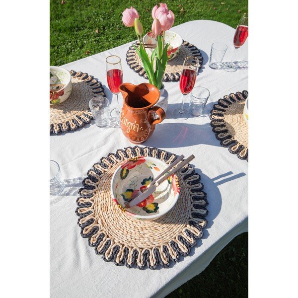 Prostírání z kukuřičného šustí ø 38 cm Cornhusk – Tiseco Home Studio-image-2