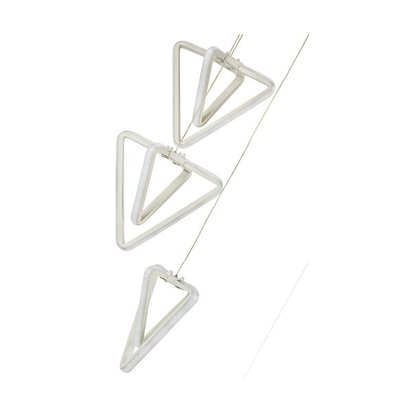 Bílé kovové LED závěsné svítidlo ø 20 cm Baris – Squid Lighting-image-3