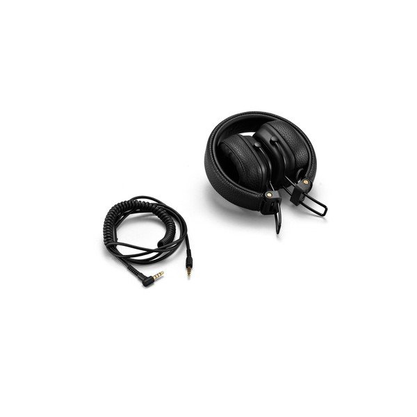 Černá Bluetooth sluchátka Marshall Major III-image-2