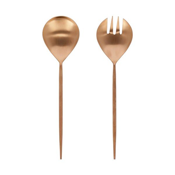 Nerezový salátový příbor 2 ks Kelda – Kave Home