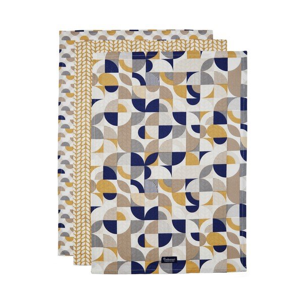 Bavlněné utěrky v sadě 3 ks 45x65 cm Bauhaus – Cooksmart ®-image-2