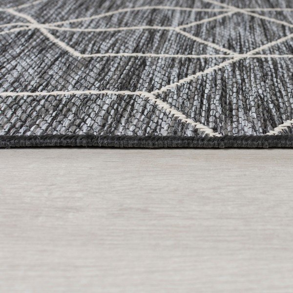 Šedý venkovní koberec 170x120 cm Napoli - Flair Rugs-image-4