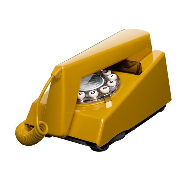 Retro funkční telefon Trim Old Gold