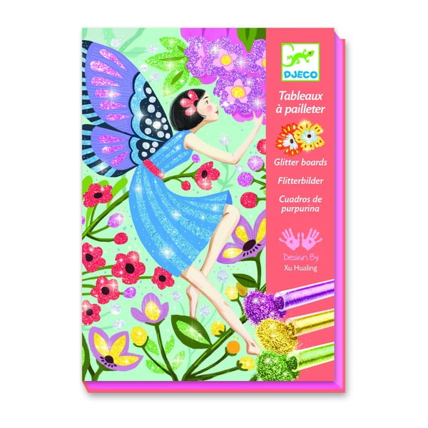 Výtvarný set na pískování Djeco Magical Fairies-image-2