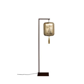 Stojací lampa v černo-zlaté barvě Suoni - Dutchbone
