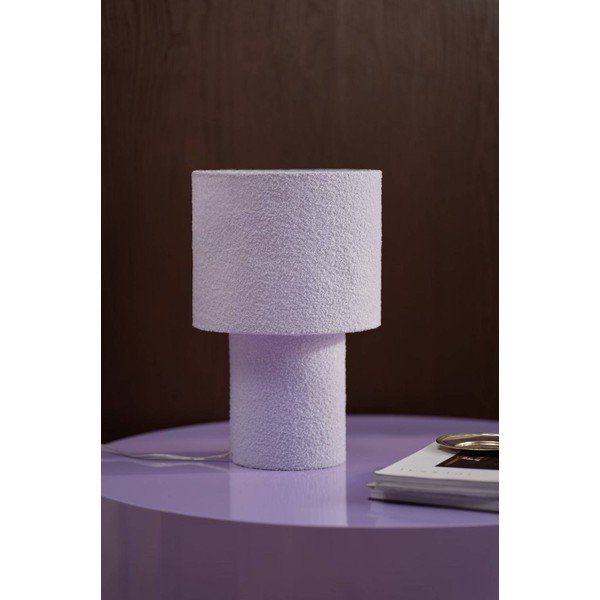 Látková stolní lampa v levandulové barvě (výška 44 cm) Aubra – Jotex-image-2