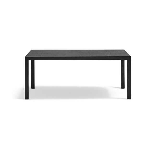 Jídelní stůl s deskou z dubového dřeva 75x180 cm Alma – Teulat-image-3