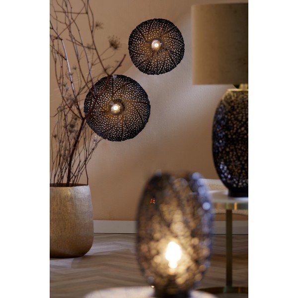 Černé nástěnné svítidlo Sinula – Light & Living-image-1