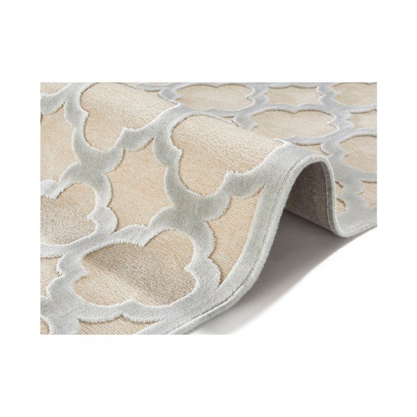 Krémový koberec z viskózy Mint Rugs Bryon, 80 x 125 cm-image-2