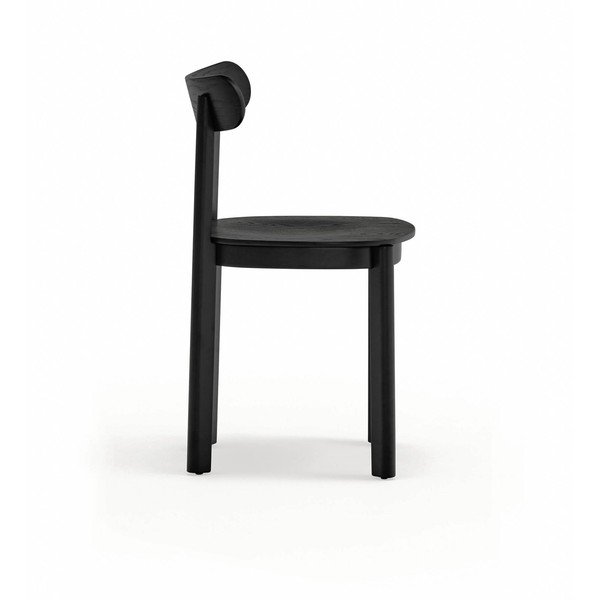 Černá jídelní židle v dekoru jasanu Nara – Teulat-image-3