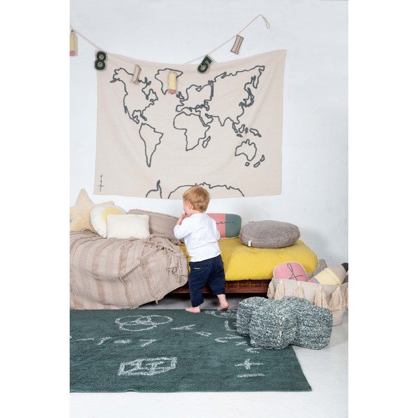 Nástěnná mapa 160x120 cm Canvas Map – Lorena Canals-image-3