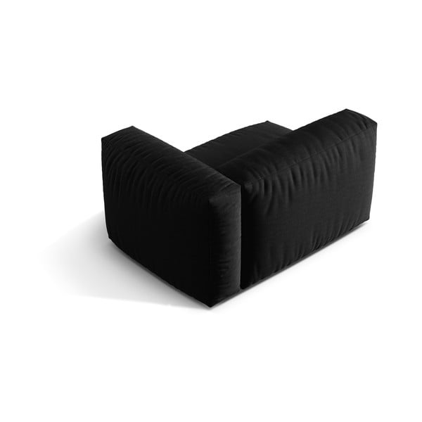 Černý modul pohovky (pravý roh) Martina – Micadoni Home-image-3