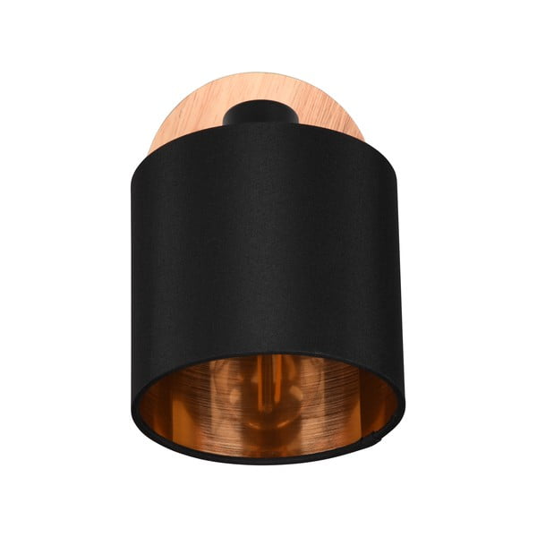 Bodové svítidlo v černo-přírodní barvě ø 12 cm Tommy – Reality-image-4