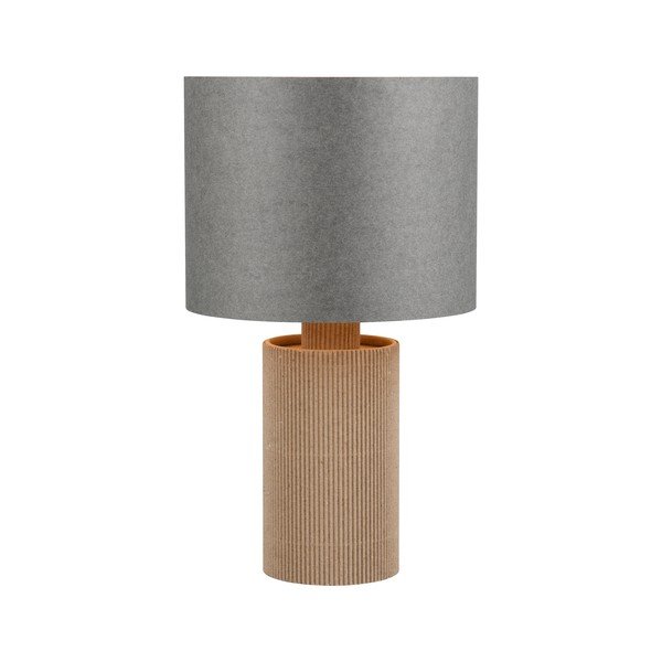 Šedo-béžová stolní lampa (výška 28 cm) Canio – Trio-image-1