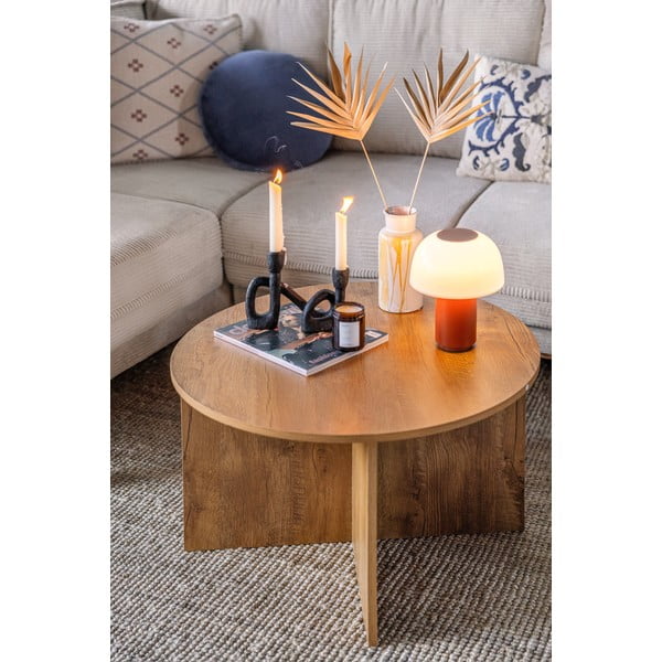 Kulatý odkládací stolek ø 70 cm Bruno – Bonami Essentials-image-4