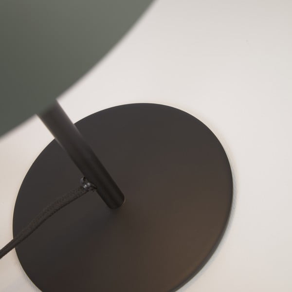 Zelená stolní lampa s kovovým stínidlem (výška 33 cm) Aleyla – Kave Home-image-2