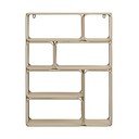 Béžová patrová kovová police 48 cm Lanciano – House Nordic