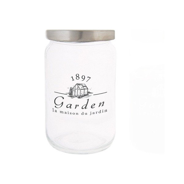 Sada 2 skleněných dóz Esschert Design Garden, 500 ml-image-1