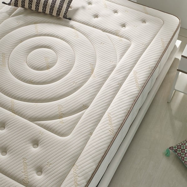 Tvrdá/středně tvrdá pěnová oboustranná matrace 160x200 cm Cashmere Premier – Moonia-image-2